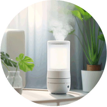 写真:加湿器