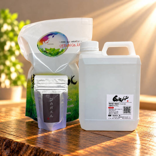 【定期便】Dコース 慧一之水 4L＋ワカガエル ( 20日分 50g)