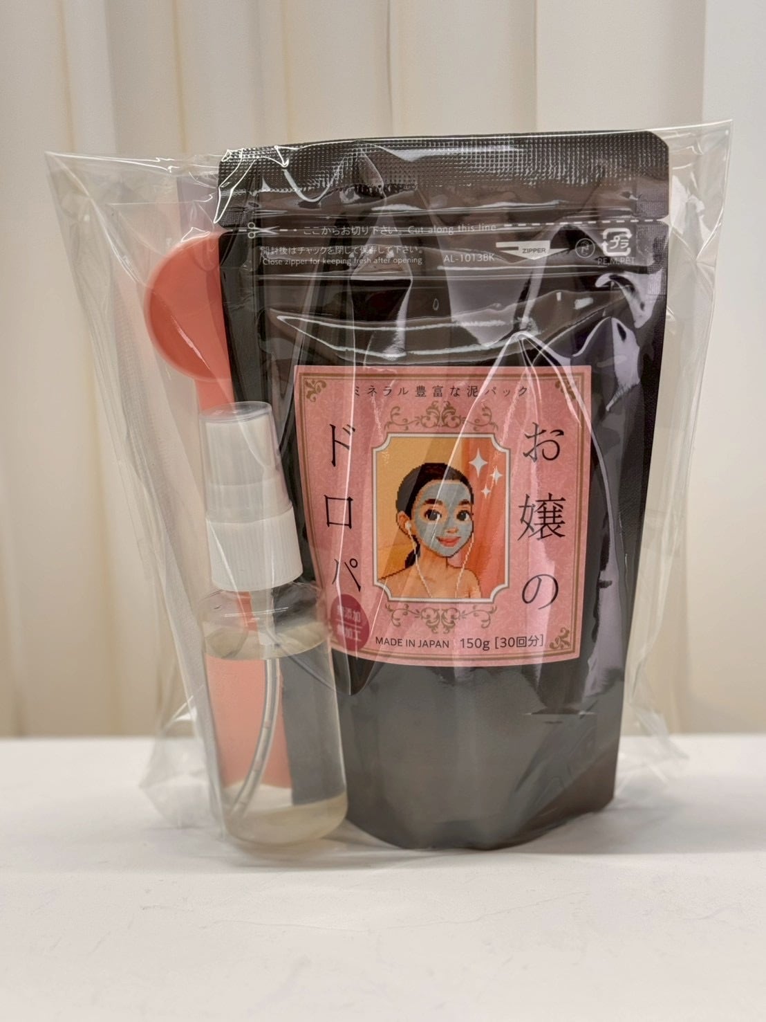 動画を読み込む: 天然の泥パック お嬢のドロパ