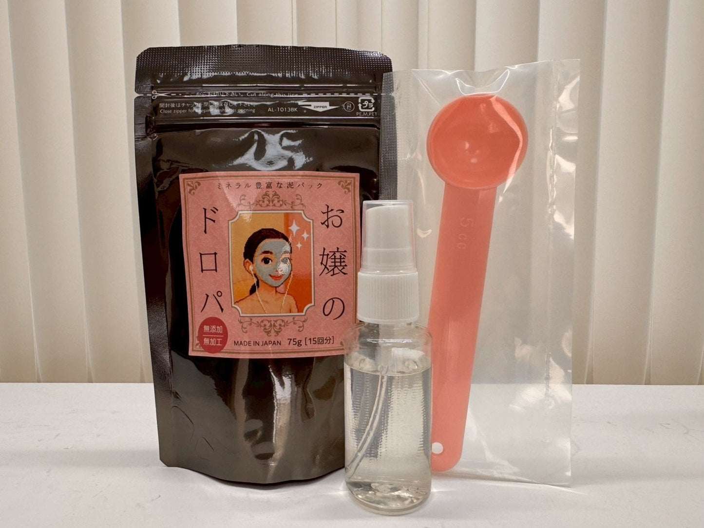 【単発】お嬢のドロパ　プラチナム　75g　ワンランク上の肌艶を実現！　※秘密の水と一緒にお使いください。